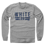 Mens Long Sleeve Heather Gray