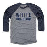 Mens Baseball T-Shirt Navy / Heather Gray