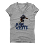 Womens Women's V-Neck Athletic Gray