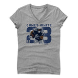 Womens Women's V-Neck Athletic Gray