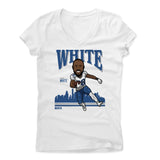 Womens Women's V-Neck White