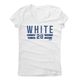 Womens Women's V-Neck White